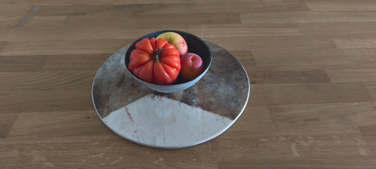 Vue 4 - Dessous de plat ou dessous d'assiette circulaire